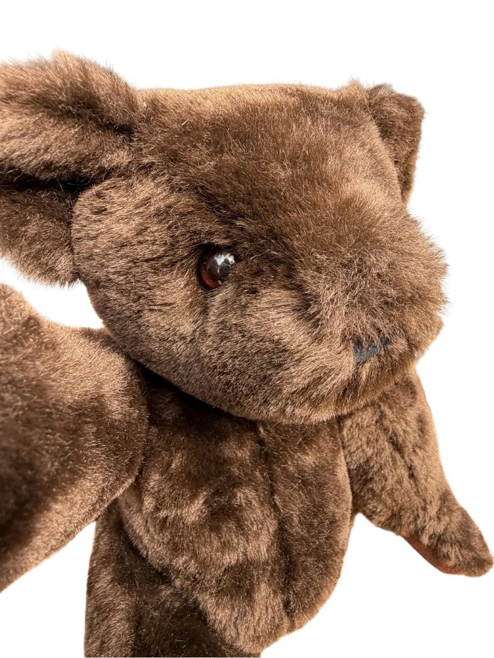 Vintage Vermont Teddy Bear Company Brown Plush Posable Bear 16”